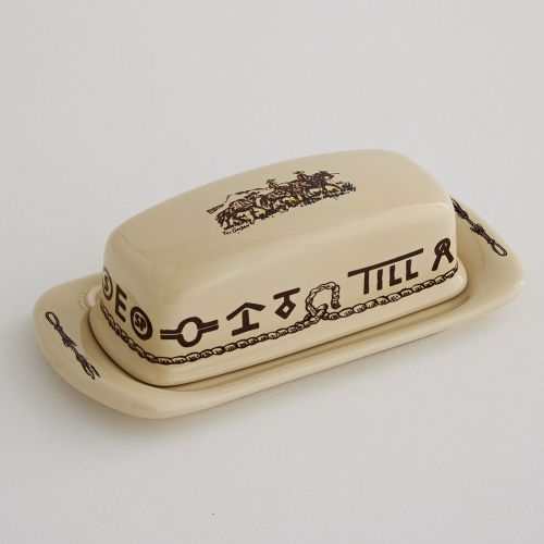 Rodeo Butter Dish