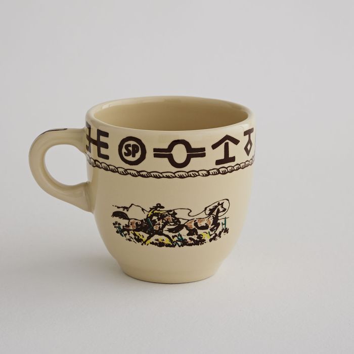 Rodeo Pattern Coffee Cup | True West
